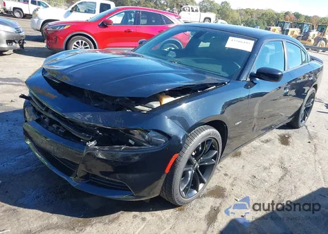 2018 Dodge Charger R/T Rwd из США, поврежденный, VIN 2C3CDXCT6JH252904